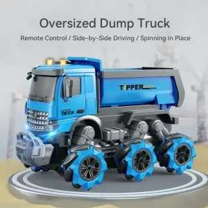 Multifunctional City Construction Excavator Crane Concrete Mixers Dump Truck Boy Remote Control Mechanical Engineering Truck Toy