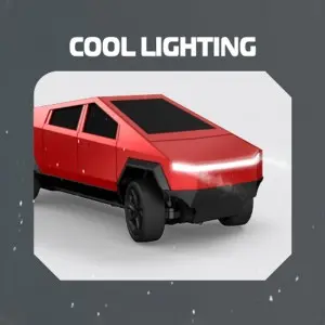 27MHz Silver/ Red Remote Control Pickup Truck Kids Exciting Racing Game High Speed RC Drift Car Toys with Lights for Boys Gifts