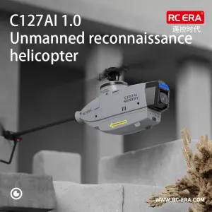 C127AI Helicopter Toy AI Intelligent Recognition Investigation Aircraft Drone