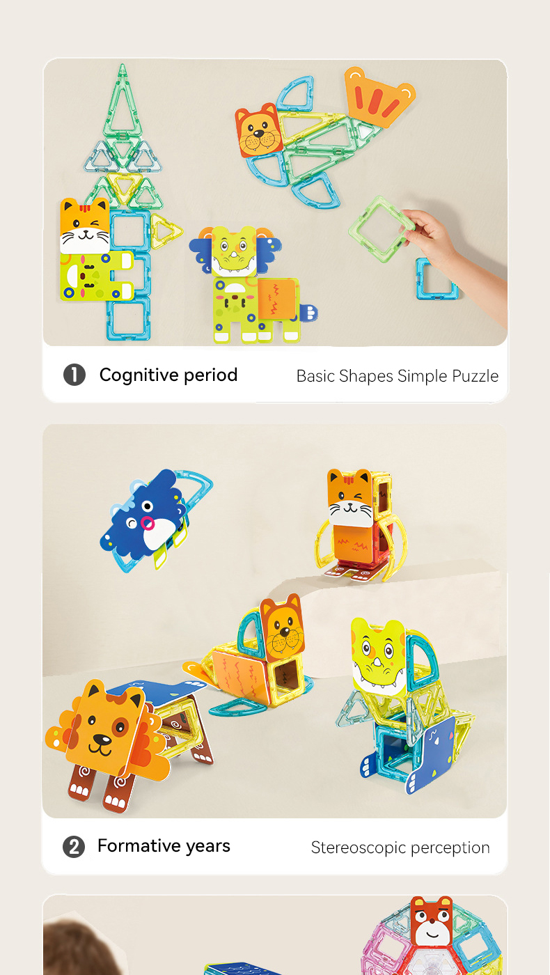 Magnetic Animals Tiles (3)