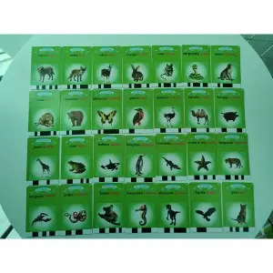 Custom 112PCS Talking Flash Cards Kids Electric Spanish-English Sight Words Learning Machine Autism Child Speech Therapy Toy