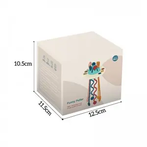 Best Selling Silicone Baby Teething Strings UFO Flying Saucer Puller Interactive Montessori Sensory Toys for Babies 6-12 Months