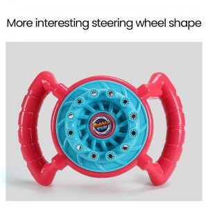 Electric Steering Wheel Bubble Machine Automatic Bubble Blower Children Summer Outdoor Fun Toy