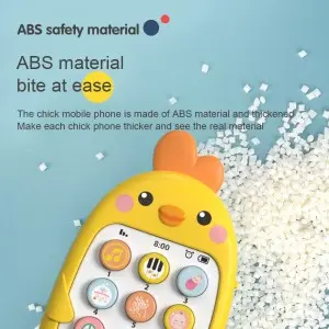 Early Learning Baby Mobile Phone Toy Music Light Analog Call Plastic Cellphone Chinese and English Bilingual Toy Phone For Kid
