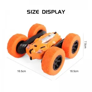 Double Sided Stunt RC Car 360 Degree Rotation Remote Control Flip Stunt Car Toys for Kids