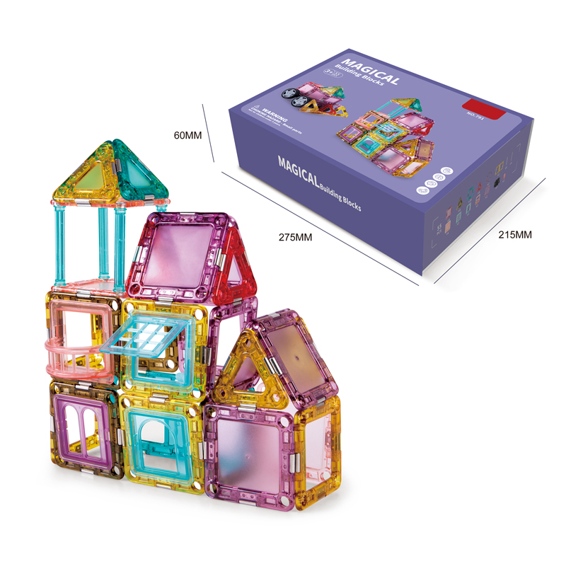 Magnetic Tiles HY-056540无字