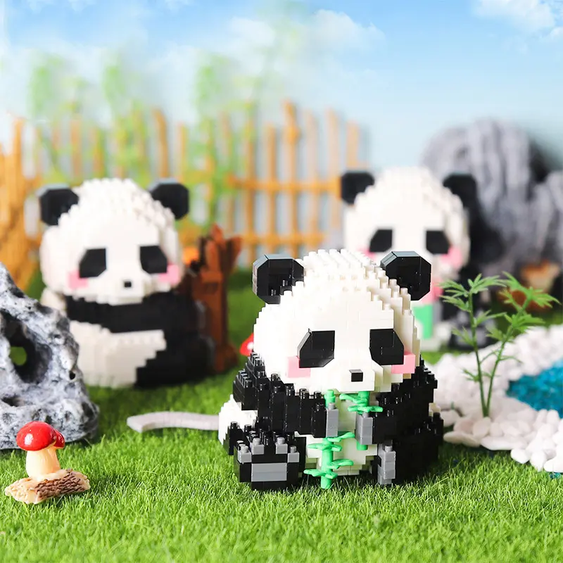 Adorable Panda Micro Blocks – The Perfect Gift for Imagination and Creativity