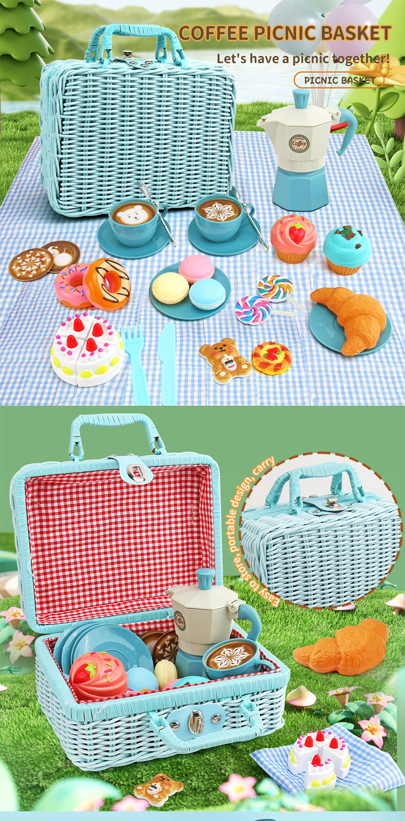 Picnic Basket Toy Set (1)
