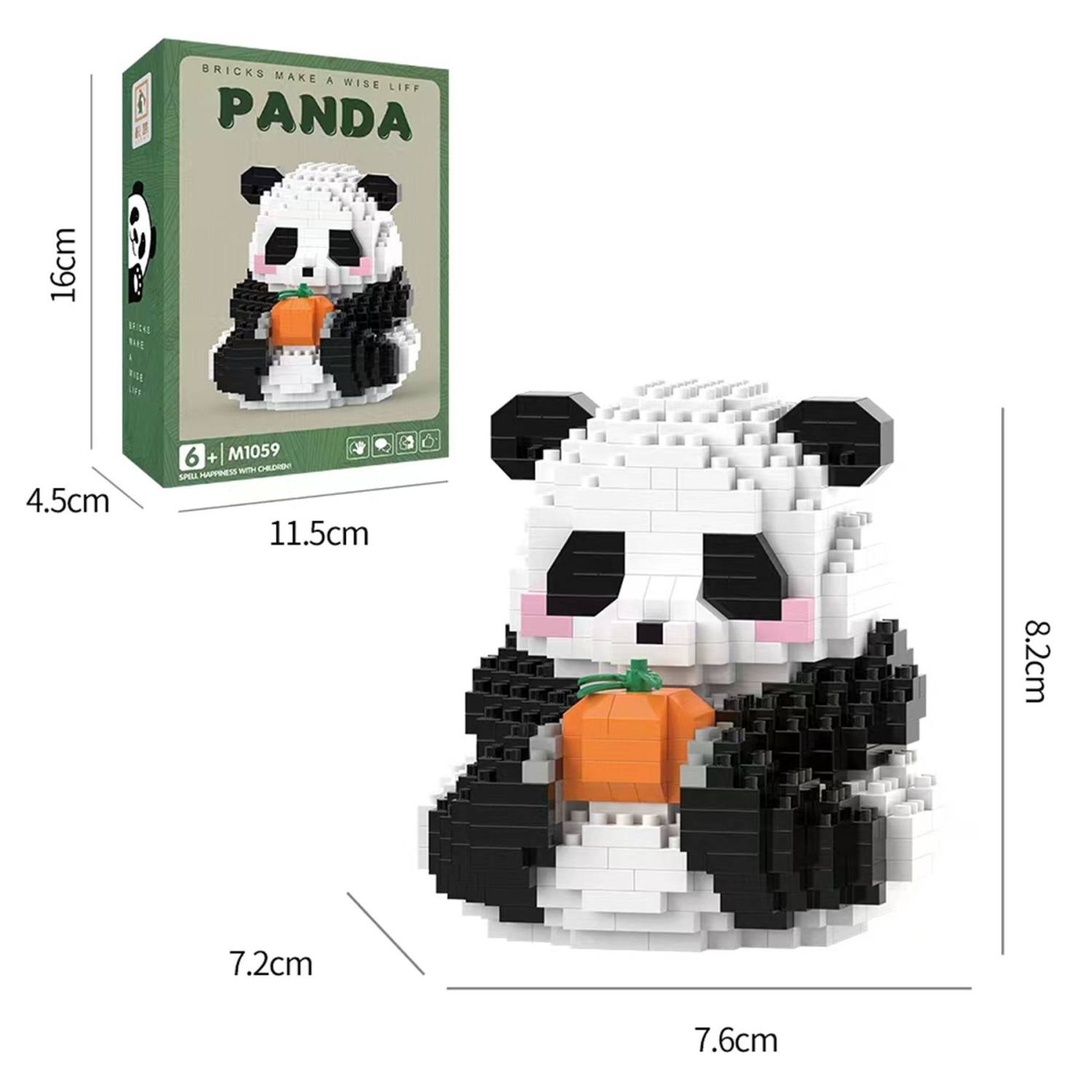 Panda Building Blocks HY-094516