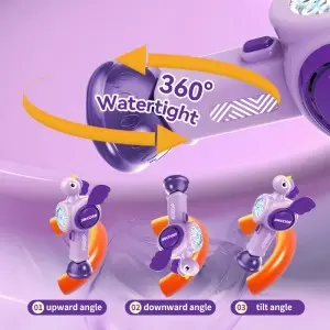 Electric Bubble Wand Cartoon Handheld Light-Up Bubble Toys for Kids Outdoor Play