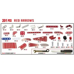 201PCS Self Assemble Aircraft Toys Intellectual Screw Connecting Airliner Plane Blocks Metal Airplane DIY Building Model