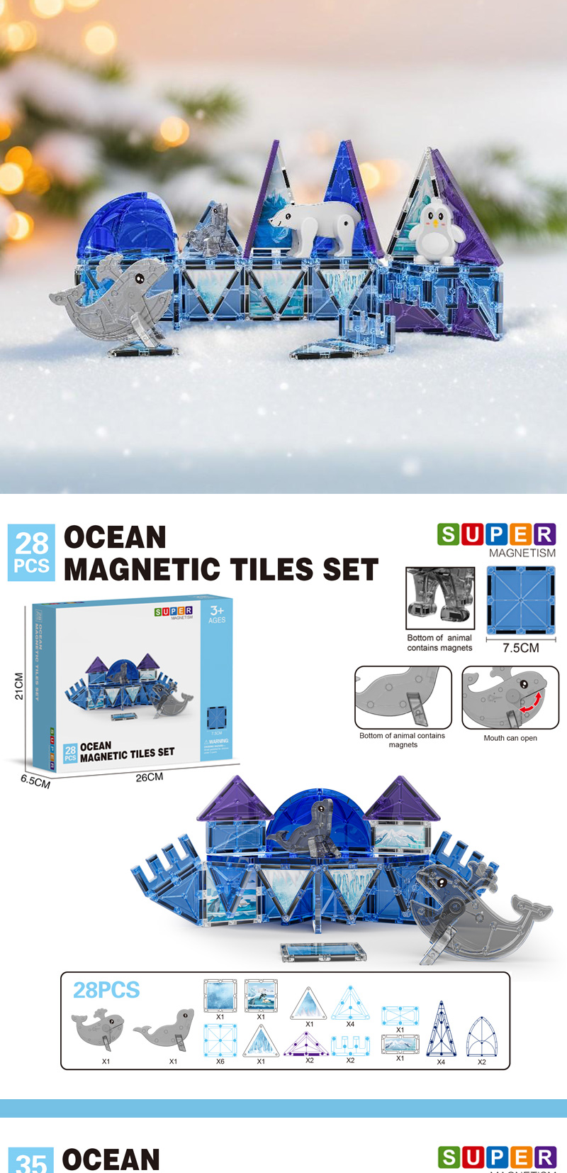 Animal Magnetic Tiles (1)