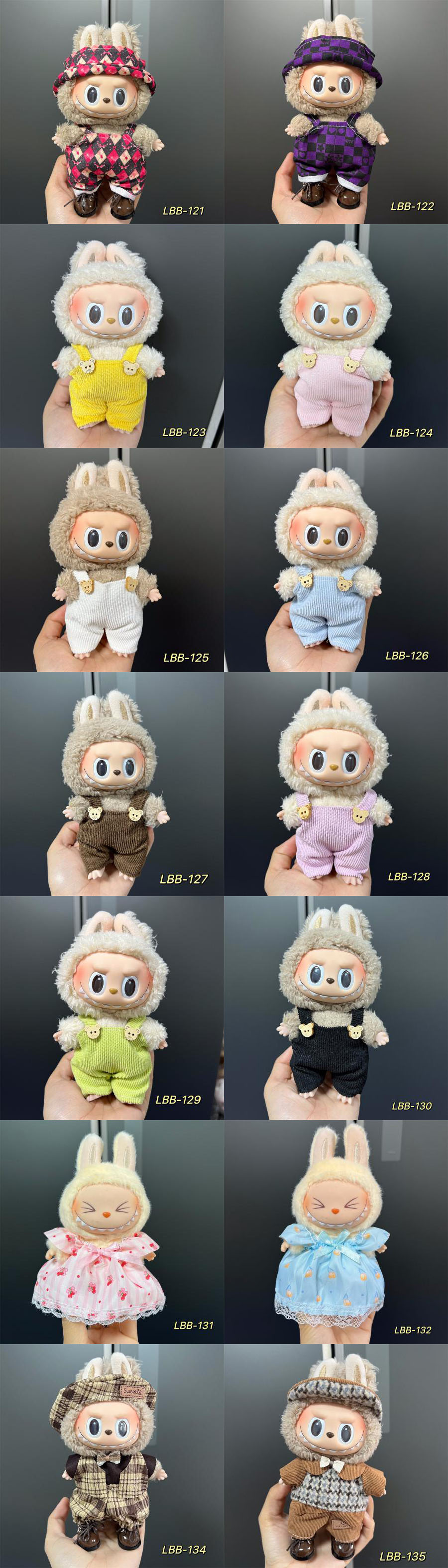 17cm Doll Clothes  (4)
