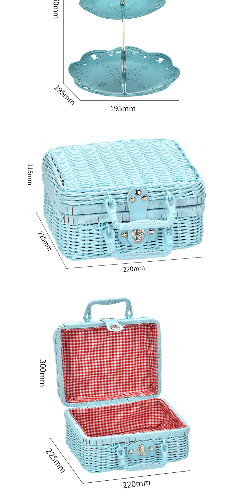 Picnic Basket Play Set (4)