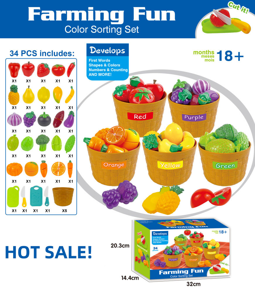 Cutting Play Food Set