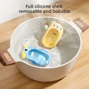 Kids First Cellphone Cute Cartoon Enlighten Musical Handset Multifunction Bilingual Chinese And English Baby Mobile Phone Toy