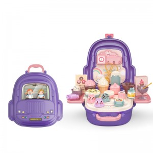 25pcs Simulated Popsicle Ice Cream Dessert Pastry Set Kindergarten Kids Brain Developmental Pretend Play Kit