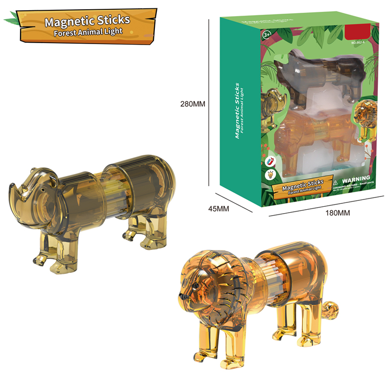 Magnetic Animal Tiles HY-056544