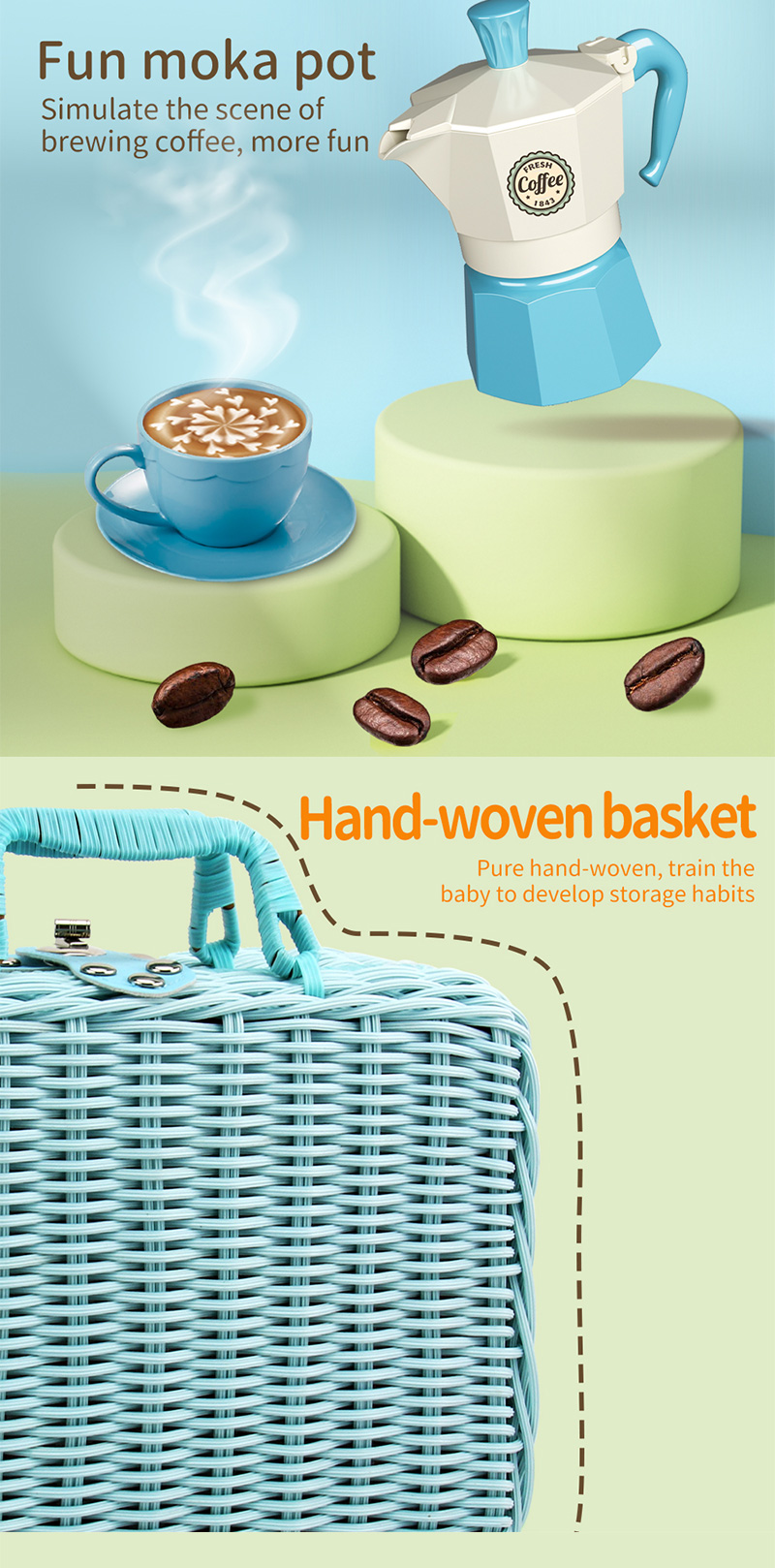 Picnic Basket Toy Set (2)