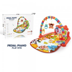 Wholesale Multi-functional Activity Fitness Sleeping Game Blanket Baby Play Gym Mat Baby Musical Mat with Pedal Piano
